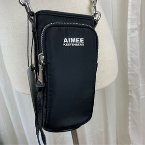 Aimee Kestenberg On Top of the World Black Crossbody Bag Brand‎ New with Tags